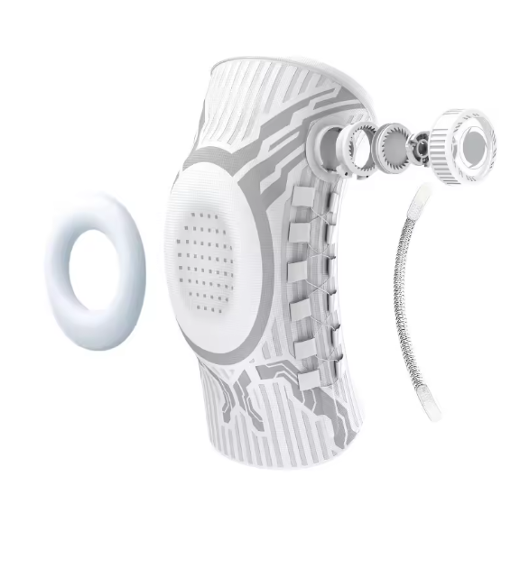 Genouillère Orthopédique Articulée à Ressorts