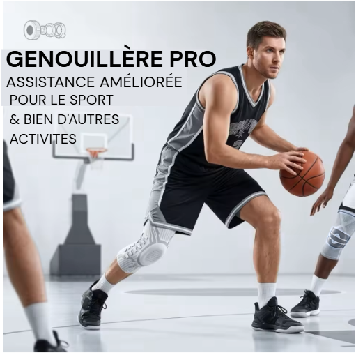 Genouillère Orthopédique Articulée à Ressorts