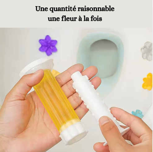 Afribloom™-Gel floral désodorisant pour toilettes